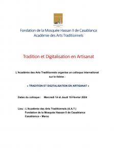 Colloque international sur le thème 