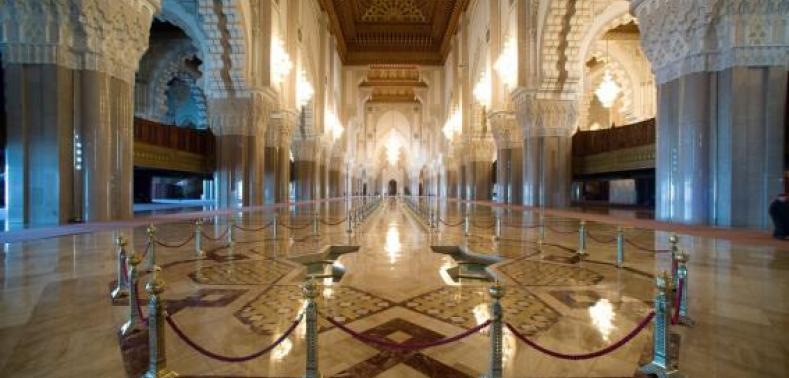 التعريف بمسجد الحسن الثاني 15. أكاديمية الفنون التقليدية بالدار البيضاء التابعة لمسجد الحسن الثاني